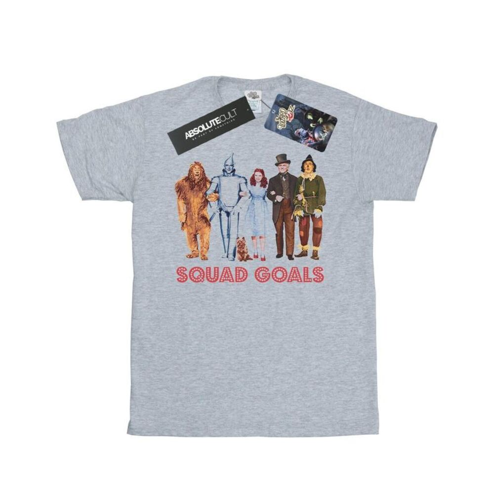 The Wizard Of Oz Boys Squad Goals T-Shirt / Sports Grey